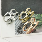 Alloy Geometric Cuff Bracelet for Women