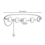 Alloy Body Chain Belly Chain Women Moon Star Dress Chain Retro Street Metal