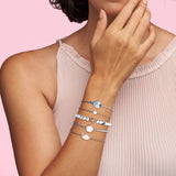 Alloy Bracelet Set Crab Heart Turquoise Bracelet Five Piece Set Earrings