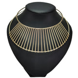 Chunky Turques Geometric Chokers Necklaces For Women