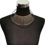 Chunky Turques Geometric Chokers Necklaces For Women