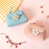 Alloy DIY Jewelry Accessories Set Handbag Bracelet Necklace Beads Box Kit