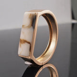 Geometric Alloy Cuff Bracelets for Women