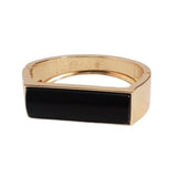 Geometric Alloy Cuff Bracelets for Women