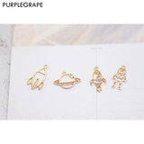 Japan & Korea Space Universe Series Pendant DIY Earrings Necklace Bracelet Pack