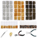 Alloy Jewelry Findings Set Lobster Clasp Jump Rings DIY Accessories