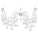 Alloy Leaves Tassels Headband Vintage Metal Charms Hair Jewelry