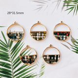 Alloy Love Pendant Necklace Charms DIY Material Jewelry Earring Accessories