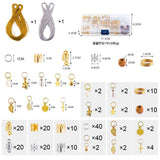 Alloy Metal African Hair Rings Beads Box Set Hair Braids Jewelry Decoration