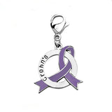 Enamel Awareness Survivor Ribbon Crohn's Multiple Myeloma