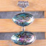 Abalone Shell Pendant For Jewelry Making Necklace