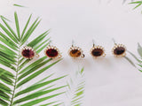 Alloy Round Pendant Charms DIY Jewelry Earring Accessories
