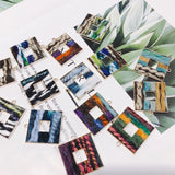 Alloy Square Pendant Necklace Charms DIY Jewelry