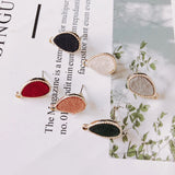 Alloy Water Drop Pendant Charms for Earring DIY
