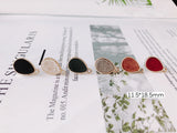 Alloy Water Drop Pendant Charms for Earring DIY