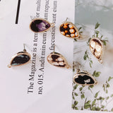 Alloy Water Drop Pendant Charms DIY Jewelry Earring Accessories