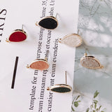 Alloy Water Drop Pendant Charms for Earring DIY