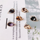 Alloy Water Drop Pendant Charms DIY Jewelry Earring Accessories