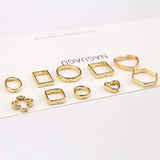 Alloy Charms Round/Heart/Square 60pcs DIY Jewelry Pendants