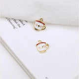 Alloy teapot/cup/flowers/round shape charms for jewelry making