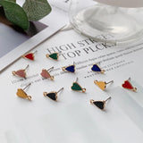 Alloy Drop Glaze Hand-Crafted Earrings DIY Kit