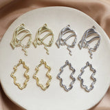 Alloy Face Line Side Face Wave Pendant DIY Jewelry Accessory