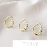 Irregular Water Drop Earrings DIY Accessories