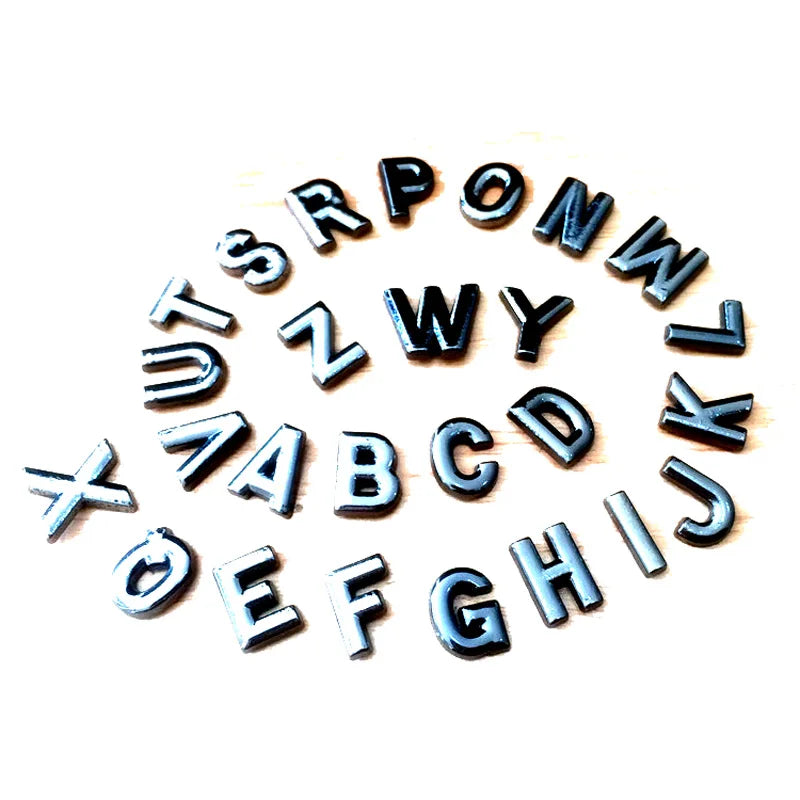 Alloy Metal Initials Decorative Rivets for Personalized Shoes