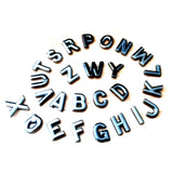 Alloy Metal Initials Decorative Rivets for Personalized Shoes