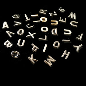 Alloy Metal Initials Decorative Rivets for Personalized Shoes
