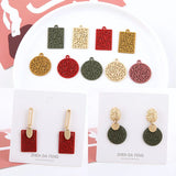 Alloy Geometric Paint Charm 40pcs/lot DIY Jewelry for Women