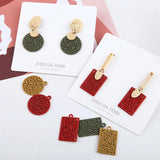 Alloy Geometric Paint Charm 40pcs/lot DIY Jewelry for Women