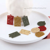 Alloy Geometric Paint Charm 40pcs/lot DIY Jewelry for Women
