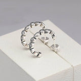 Elegant Marquise Studs Earrings Wedding Gift S925 Silver CZ