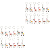 Alpaca Keychain for Women Backpacks Charms Car Keys Decorative Hanging