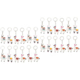 Alpaca Keychain for Women Backpacks Charms Car Keys Decorative Hanging