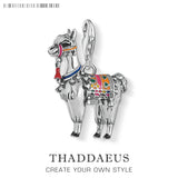 Alpaca Llama Charms Pendant Jewelry Gift Europe DIY Women Men