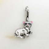 925 Silver Alpaca Llama Rabbit Cow Goose Pendant