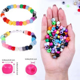 Alphabet Beads DIY Necklace Anklet Jewelry Making