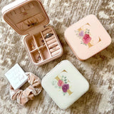 Alphabet Flower Jewelry Box Bridesmaids Proposal Box