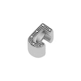 925 Sterling Silver J Charms Bead for Bracelet Jewelry Making