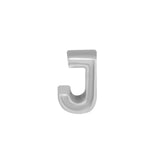 925 Sterling Silver J Charms Bead for Bracelet Jewelry Making