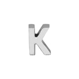 K Charms Bead for Bracelet 925 Sterling Silver Letters Jewelry Making