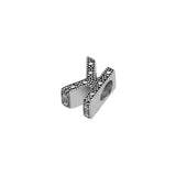 K Charms Bead for Bracelet 925 Sterling Silver Letters Jewelry Making