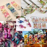 Alphabet Keychain Epoxy Resin Mold English Letters Number Pendants Silicone Moul