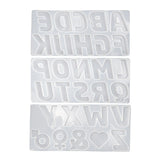 Alphabet Keychain Molds for Epoxy Casting, Resin Letter Molds for Jewelry Making