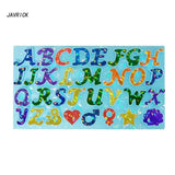 Alphabet Keychain Molds Letter Resin Silicone Molds for Epoxy