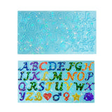 Alphabet Keychain Silicone Mold for DIY Jewelry Making