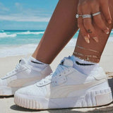 Alphabet Leg Bracelets Anklets Stainless Steel Initial Letter Anklet