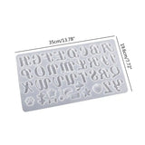 Alphabet Letter Keychain Mold Hand Drill,Jump Rings